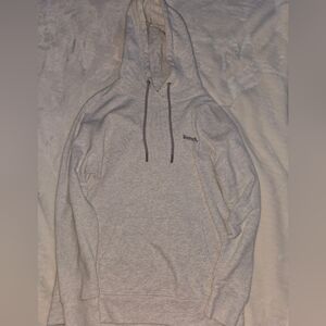 Bench Light Grey Drawstring Hoodie